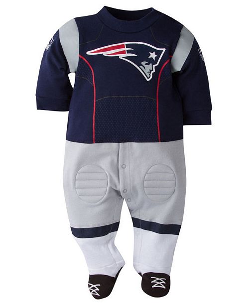 Gerber Childrenswear New England Patriots Footysuit Baby Boys 18