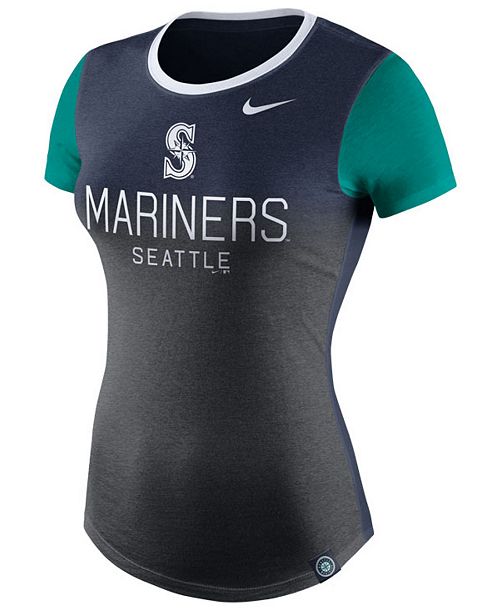 Nike Women's Seattle Mariners Tri Crew T-Shirt & Reviews - Sports Fan Shop By Lids - Women - Macy's