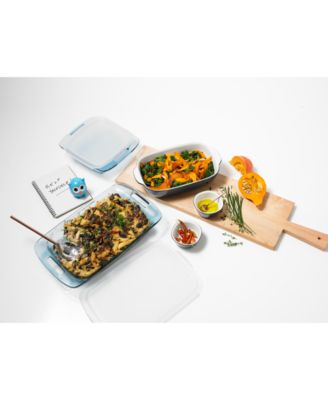 Pyrex 5-Pc. Atlantic Blue Bakeware Set 