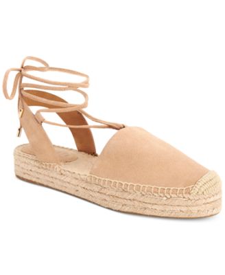 Croc Print Lace Up Braided Cork Wedge Flat Espadrille Sandals Black