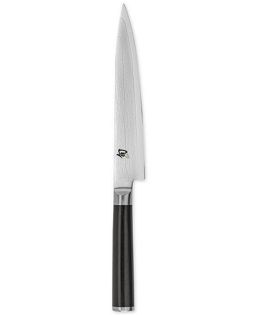 Shun Classic 6 Utility Knife Reviews Cutlery Knives Kitchen Macy S