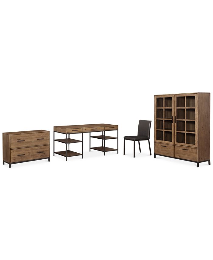 Furniture Gatlin Home Office 4Pc. Furniture Set (Desk, Lateral File
