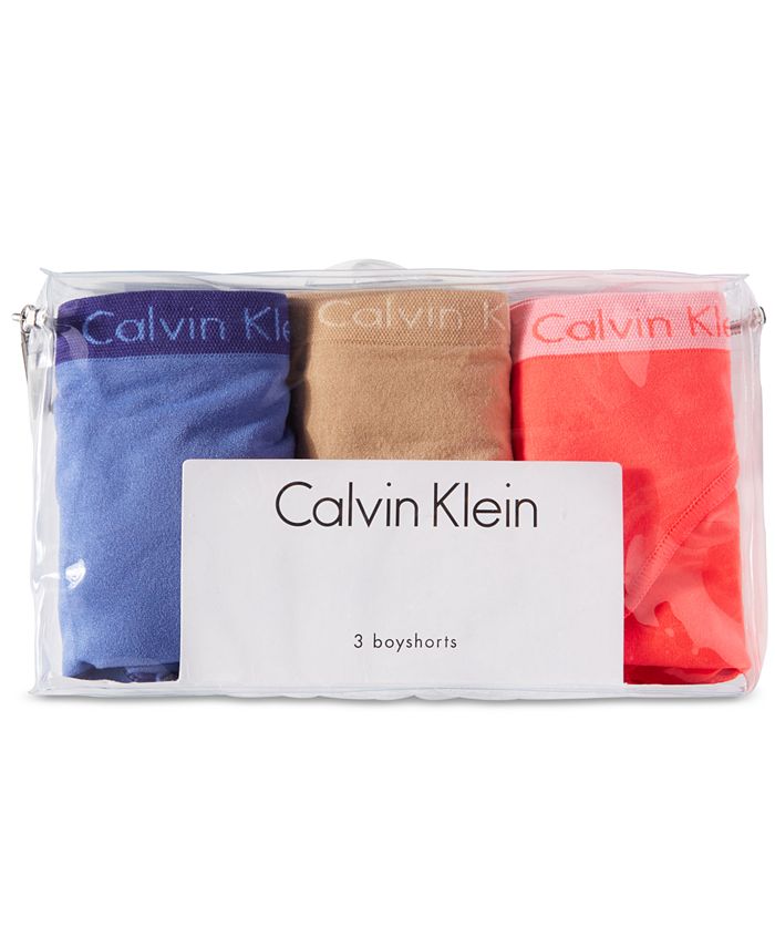 Calvin Klein Seamless Hipster 3-Pack QD3565 - Macy's