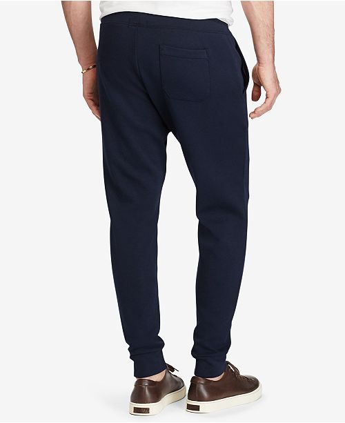 double knit polo joggers