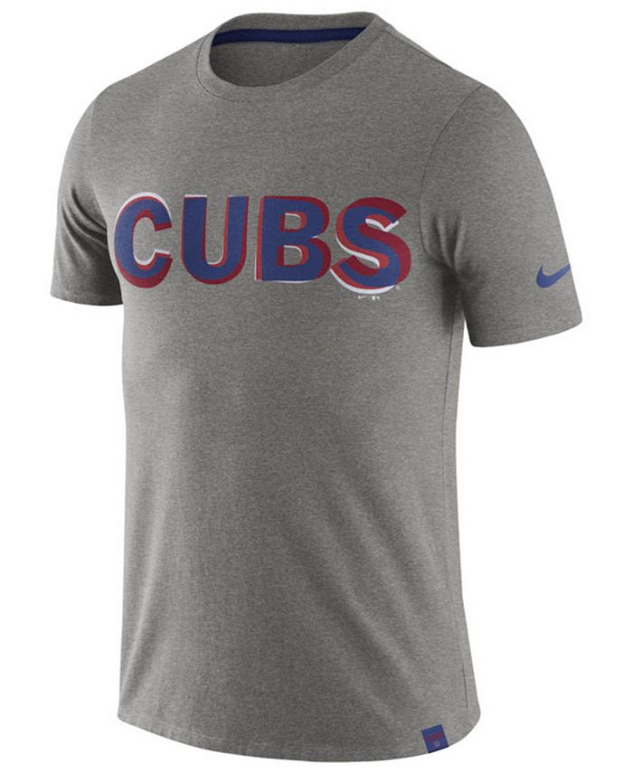 Nike Men's Chicago Cubs Marled T-Shirt & Reviews - Sports Fan Shop By ...