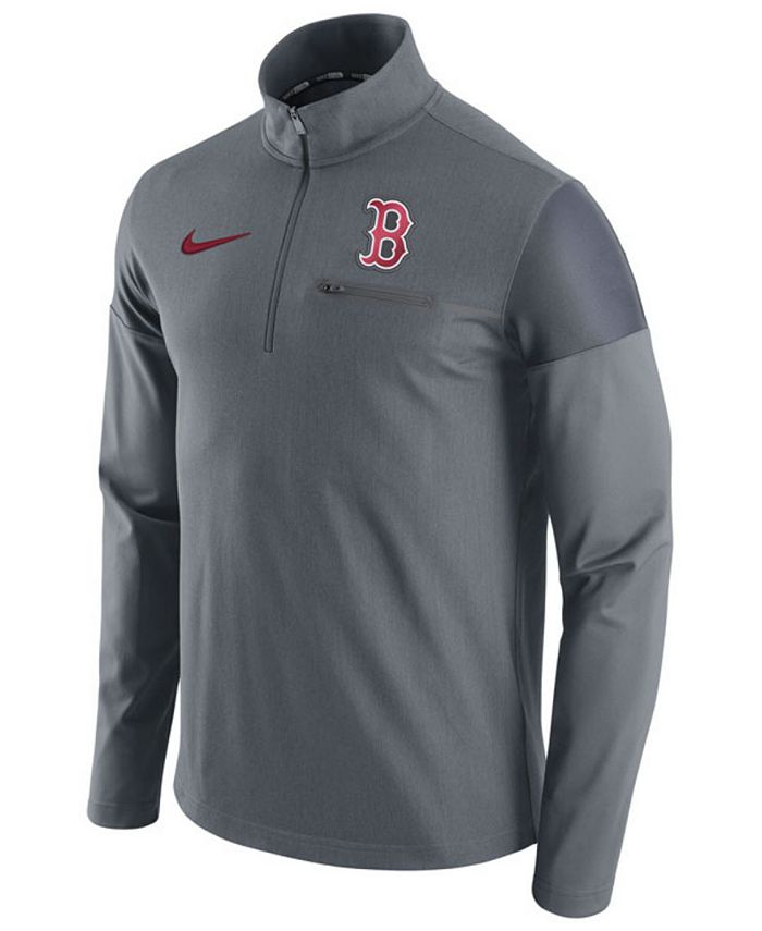 Nike Men's Boston Red Sox Half-Zip Elite Pullover & Reviews - Sports ...