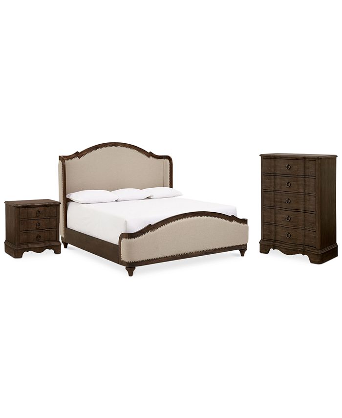 Furniture Closeout! Madden Bedroom Furniture, 3Pc. Set (Queen Bed, Chest & Nightstand), Created