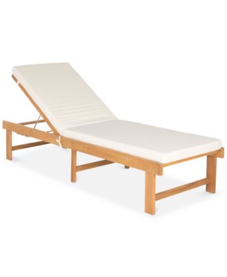 Safavieh - Carlee Outdoor Lounge Chair, Quick Ship