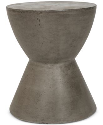 Safavieh - Melvena Outdoor Accent Table, Quick Ship