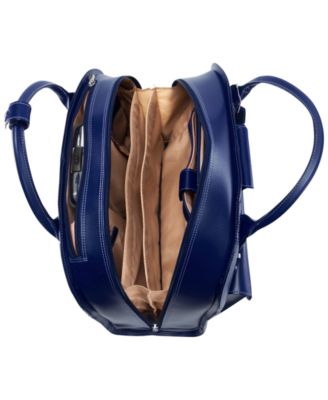 Edgebrook Leather Wheeled Laptop Briefcase