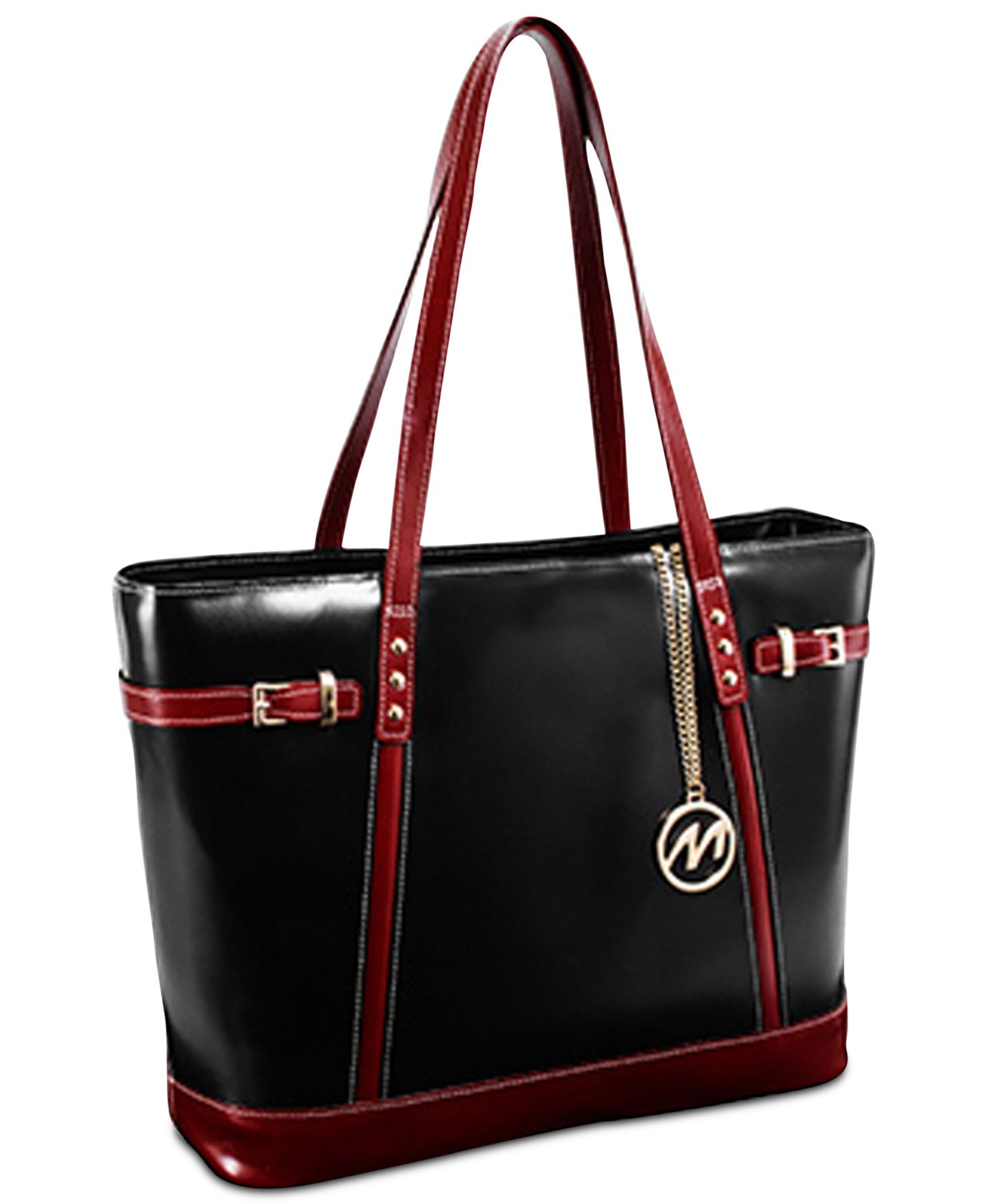 Сумка McKlein Serafina Leather Tote, цвет: Чёрный — фото 5