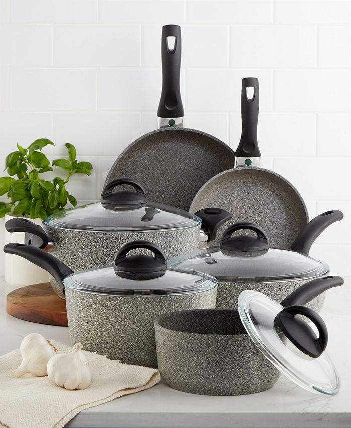 Granitestone Cookware Set, Aluminum, Non-Stick, 10-Piece, Search