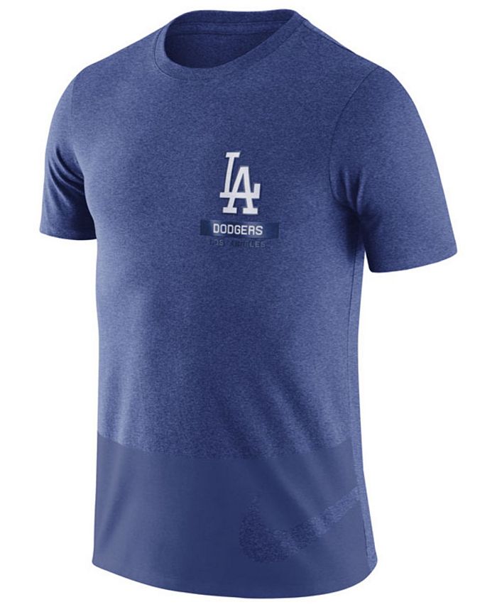 Nike Men's Los Angeles Dodgers Dri-Blend Drop Tail T-Shirt 1.7 - Macy's