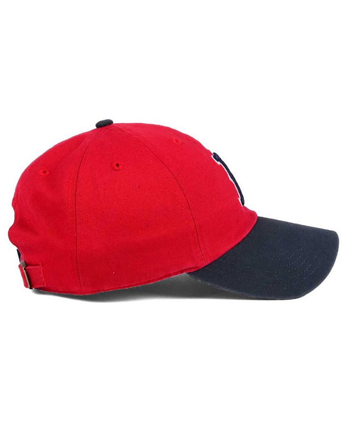 '47 Brand Boston Red Sox Cooperstown Clean Up Cap - Macy's
