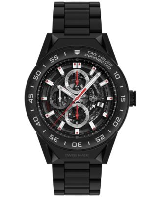 TAG Heuer Modular Connected Men's Swiss Black Ceramic Bracelet