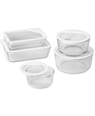 Pyrex 10-Pc. Ultimate White Storage Set