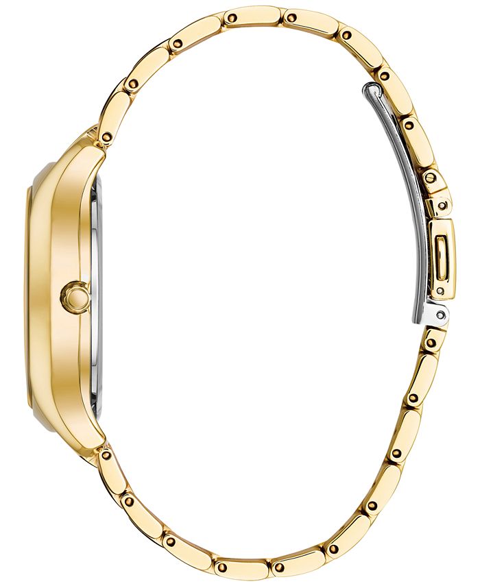 Citizen Eco-Drive Women's Silhouette Gold-Tone Stainless Steel Bracelet