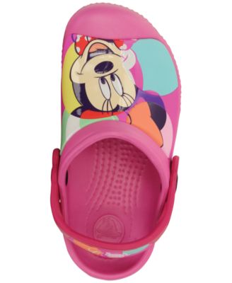 Crocs Minnie Mouse Colorblock Clogs, Toddler Girls & Little Girls