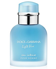 DOLCE&GABBANA Men's Light Blue Eau Intense Pour Homme Eau de Parfum Spray, 1.6 oz