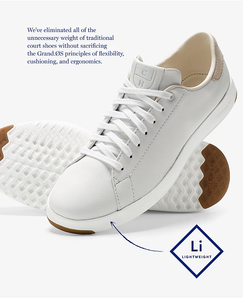 Cole Haan Women S Grandpro Tennis Lace Up Sneakers Reviews