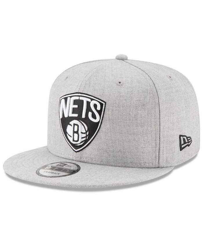 New Era Boys' Brooklyn Nets The Heather 9FIFTY Snapback Cap - Macy's