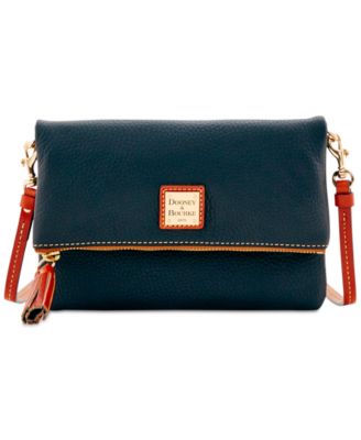 dooney and bourke black leather crossbody