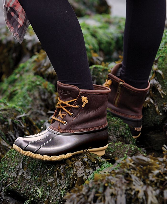 sperry salt water duck booties