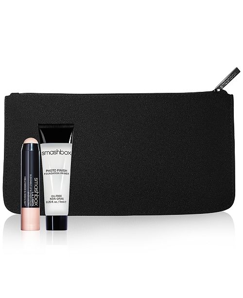 Smashbox Free Makeup Bag And 2 Deluxe Samples With Any 2 Smashbox