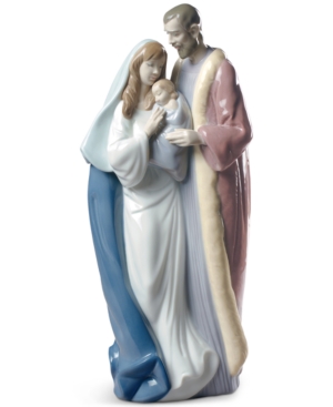 Lladrò Blessed Family Figurine In Multi