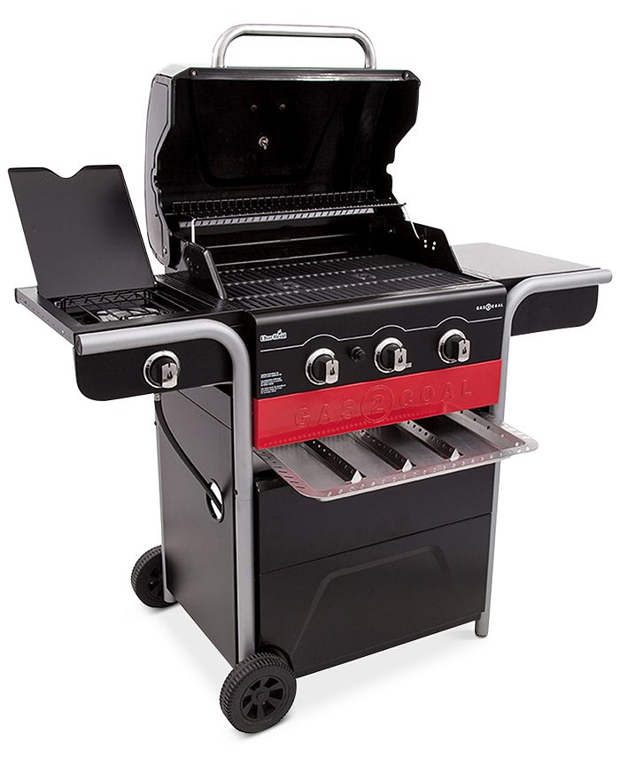 CharBroil OVERSIZE Gas2Coal® Hybrid Grill Macy's