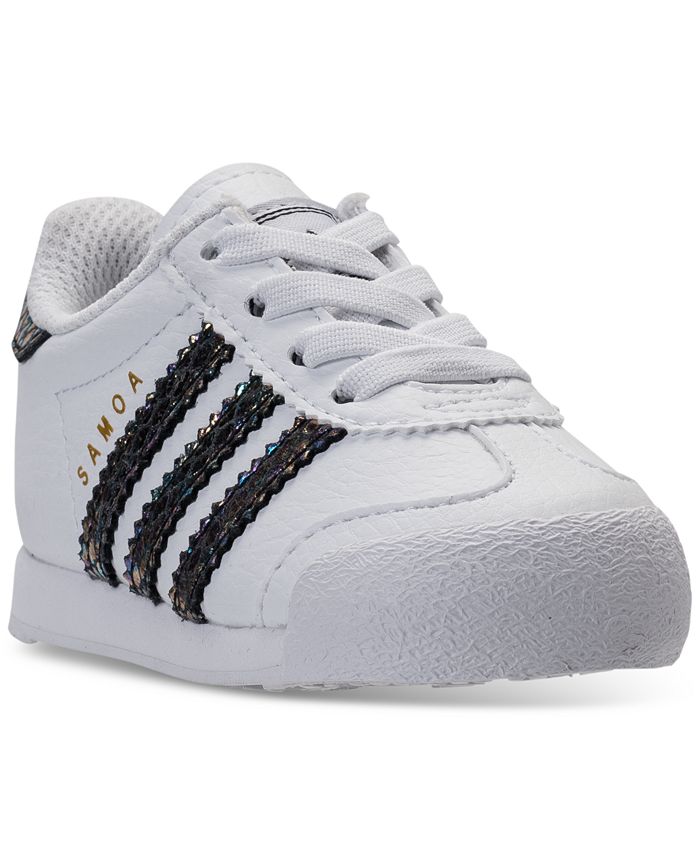 adidas Toddler Girls' Samoa Casual Sneakers from Finish Line & Reviews ...