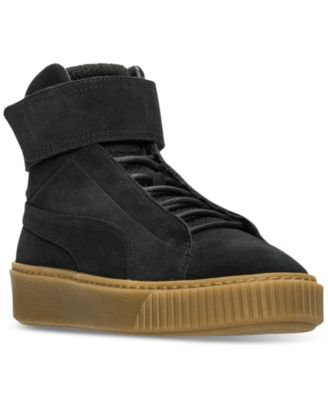 Suede Platform Mid OW Casual Sneakers 