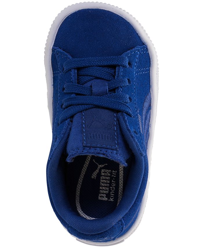 Puma Toddler Boys' Suede Classic Badge Casual Sneakers from Finish Line