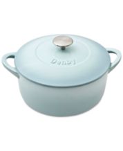 Sedona Enamel Cast Iron 5-Qt. Dutch Oven - Macy's