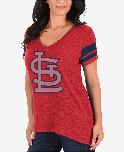 Profile Women S St Louis Cardinals Check The Tape Plus Size T