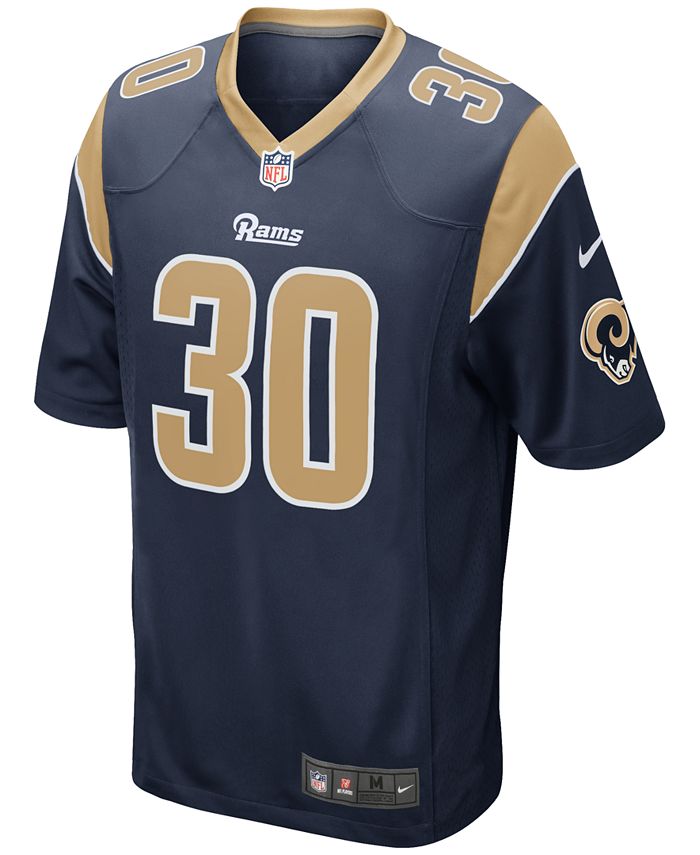 Girls Youth Los Angeles Rams Todd Gurley II Nike Navy Game Jersey