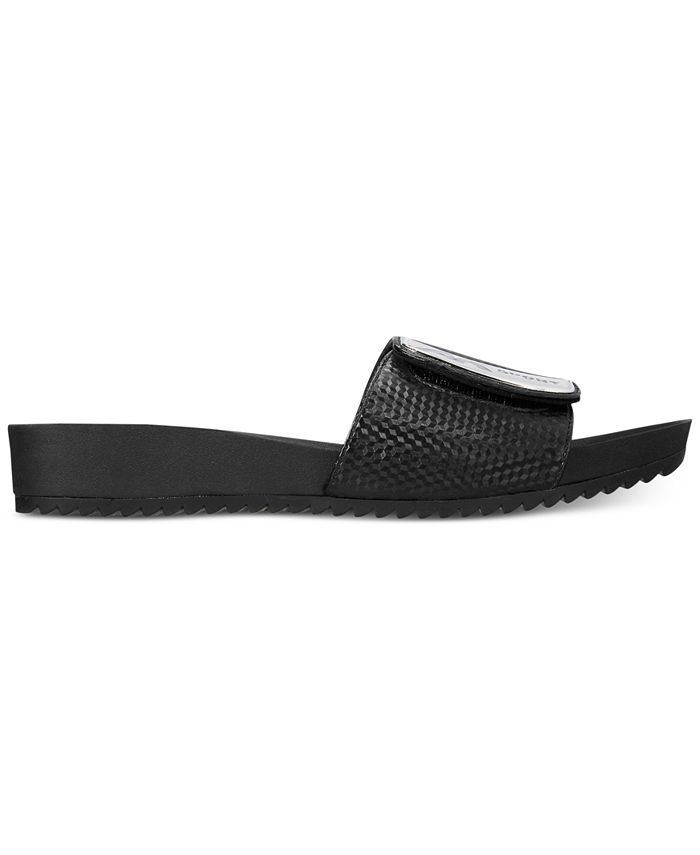 Anne Klein Sport Quen Slide Sandals - Macy's