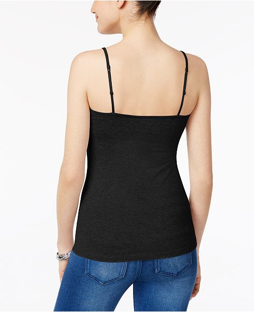 Style & Co Adjustable Camisole, Created for Macy's & Reviews Tops