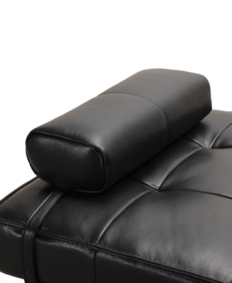 Myia Tufted Leather Daybed, Created for Macy's