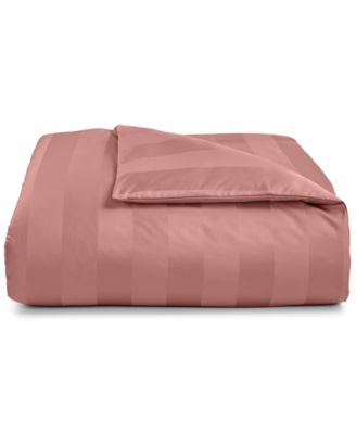 Charter Club - Damask Stripe Pima Cotton 550-Thread Count King Duvet Cover