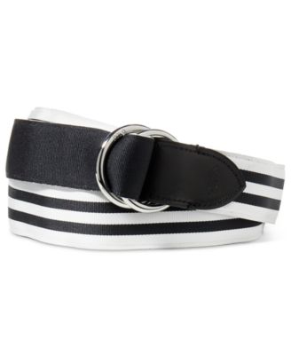 polo ralph lauren striped belt