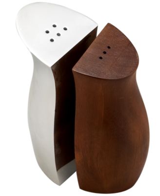 Nambé - Salt and Pepper Shakers, Cradle