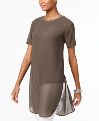 Alfani - Illusion Tunic T-Shirt