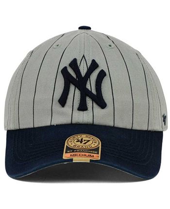 47 Brand New York Yankees Pinstripe Franchise Cap in Blue for Men
