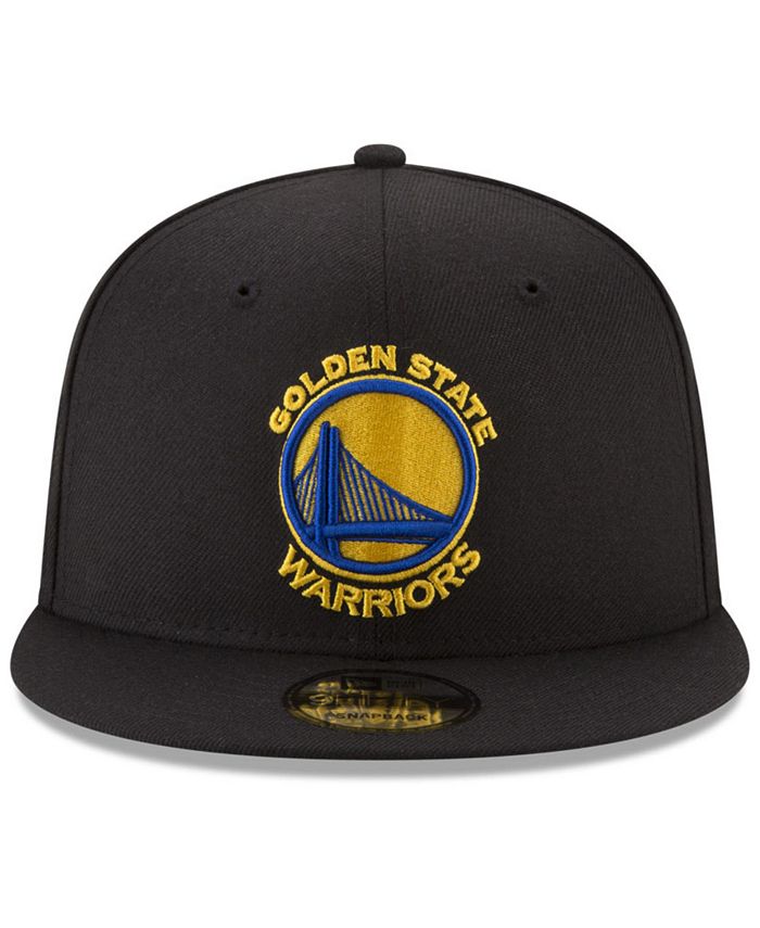 New Era Golden State Warriors All Metallic Hoops 9FIFTY Snapback Cap ...