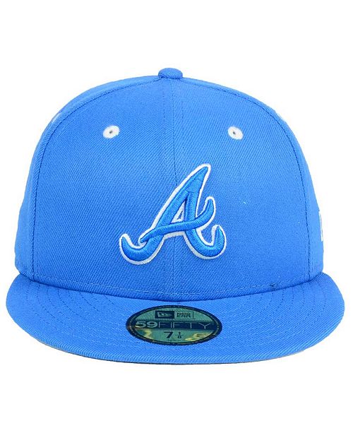 New Era Atlanta Braves Pantone Collection 59FIFTY Fitted Cap & Reviews ...