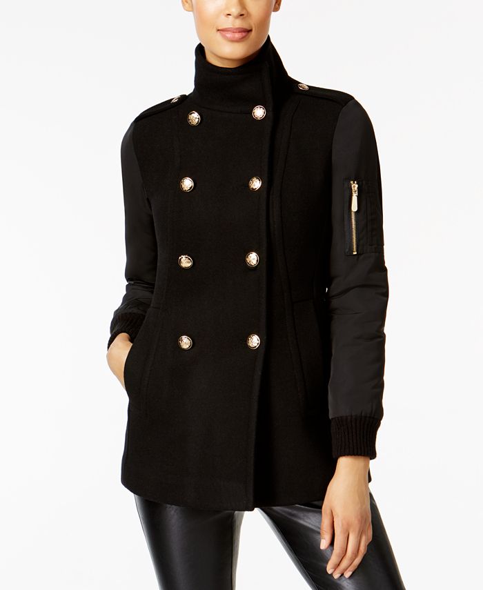 Vince camuto military coat best sale