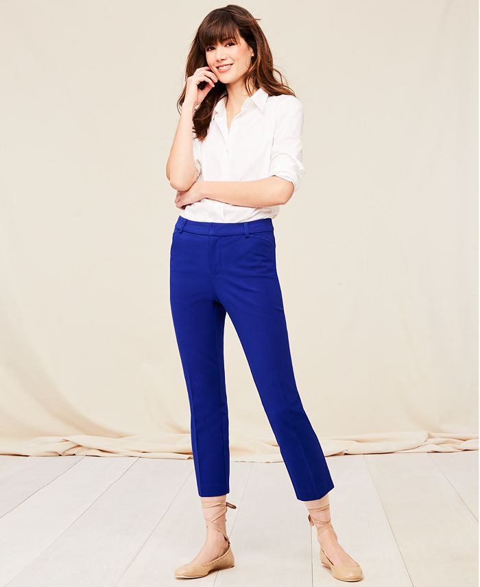 Charter Club Petite Newport Cropped Pants, Created for Macy's Macy's