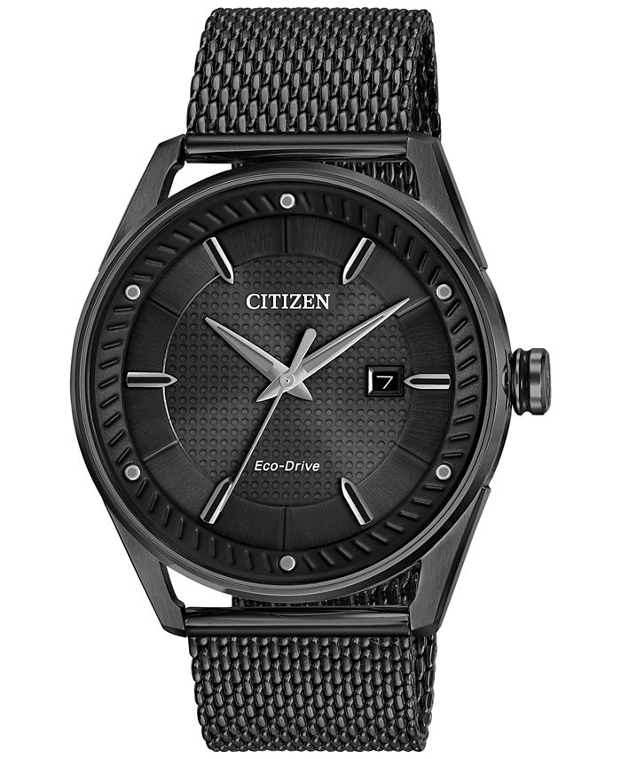 citizen eco drive mesh band