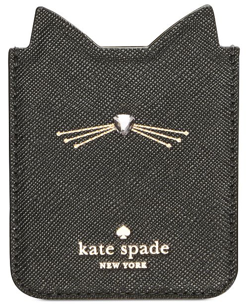 Kate Spade New York Embellished Cat Sticker Phone Pocket Reviews